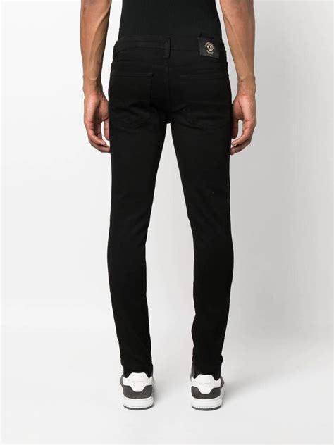 prezzo pantalone versace uomo blu|Jeans uomo .